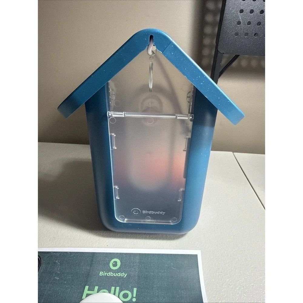 NEW Birdbuddy PRO Solar Smart Bird Feeder HDR 2K Slow Motion Video No Box NICE